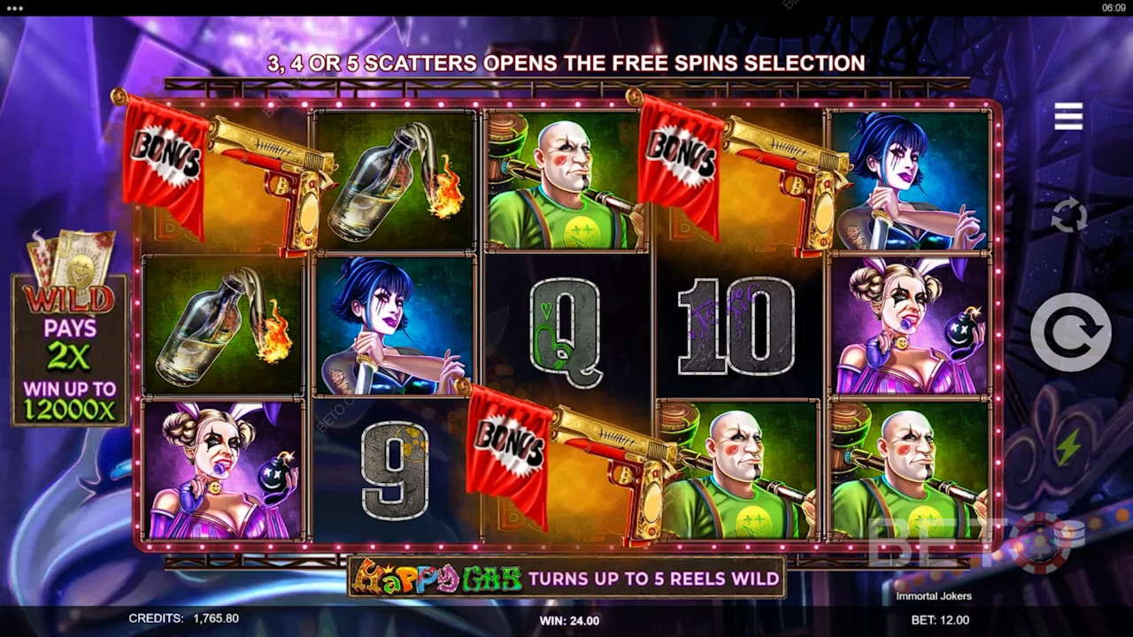 不滅のジョーカー：BETO Slotsレビュー