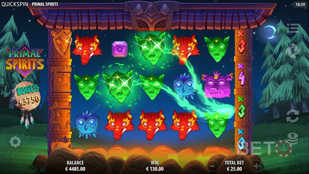 Primal Spirits 無料プレイ