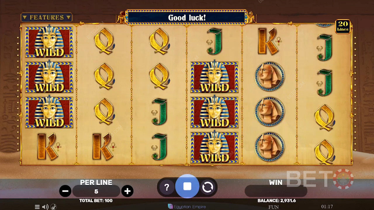 Egyptian Sands 無料プレイ