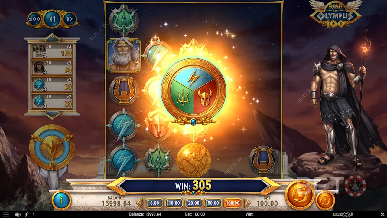「Rise of Olympus 100」攻略法：Play