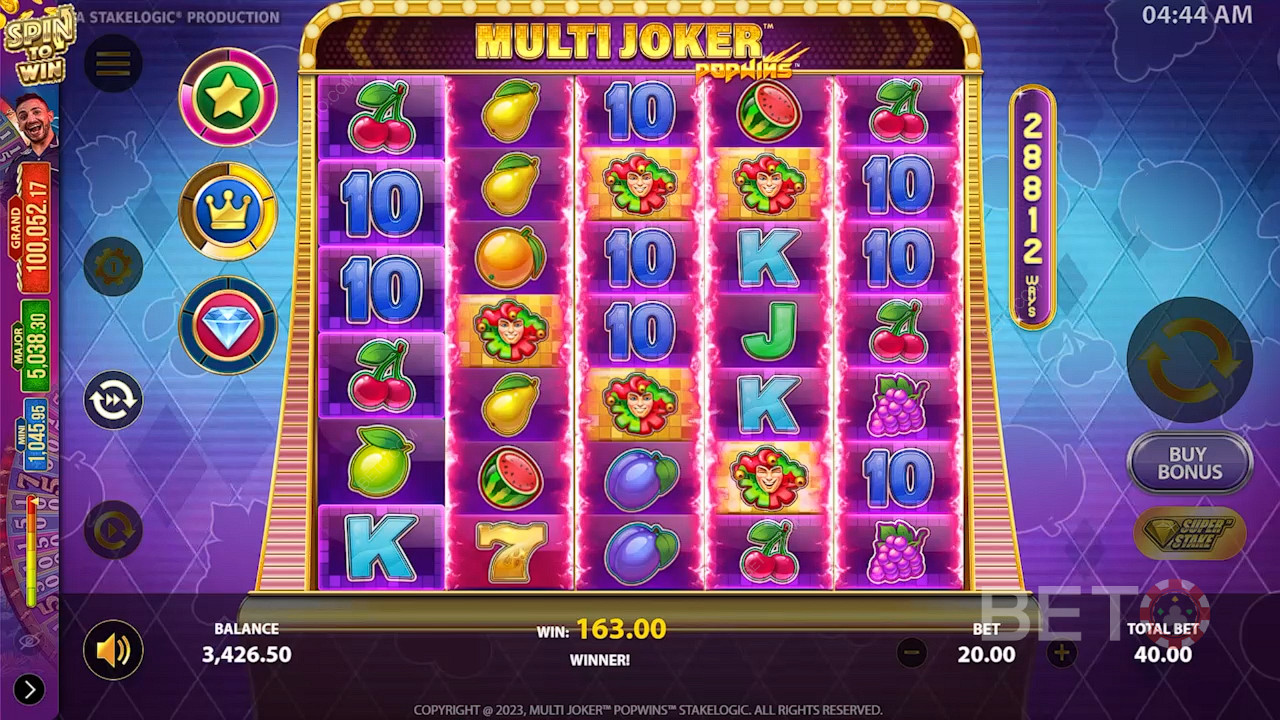 Multi Joker Popwins 無料プレイ