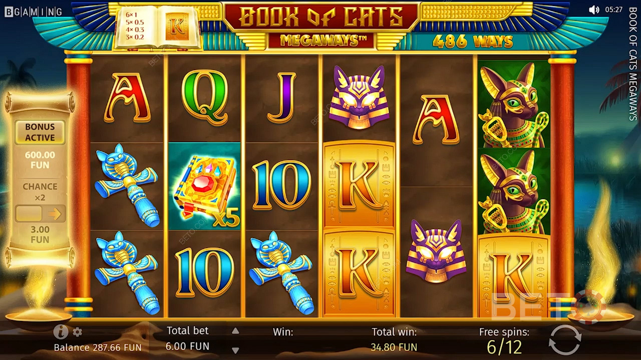 Book of Cats Megaways 無料プレイ