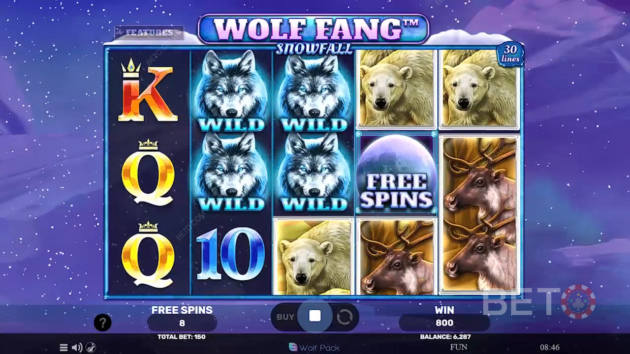Wolf Fang Snowfall 無料プレイ