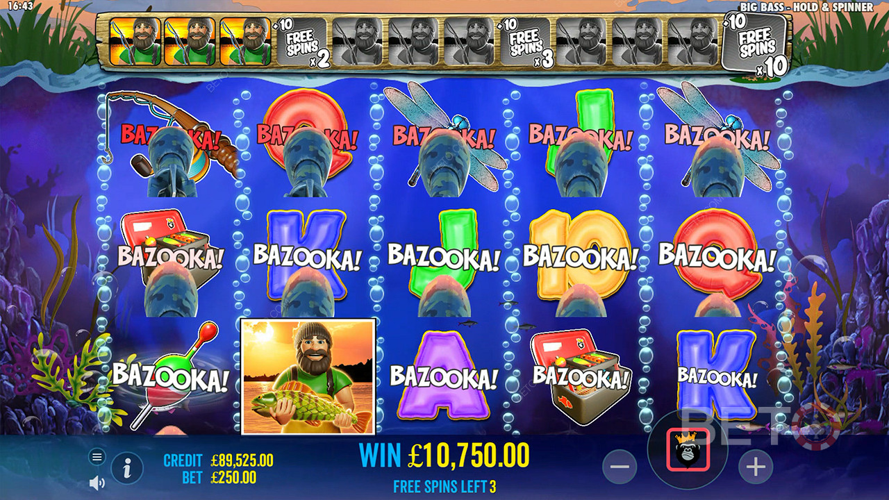 Big Bass Bonanza Hold and Spinner 無料プレイ