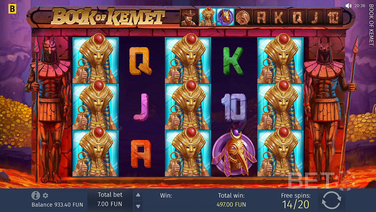Book of Kemet 無料プレイ