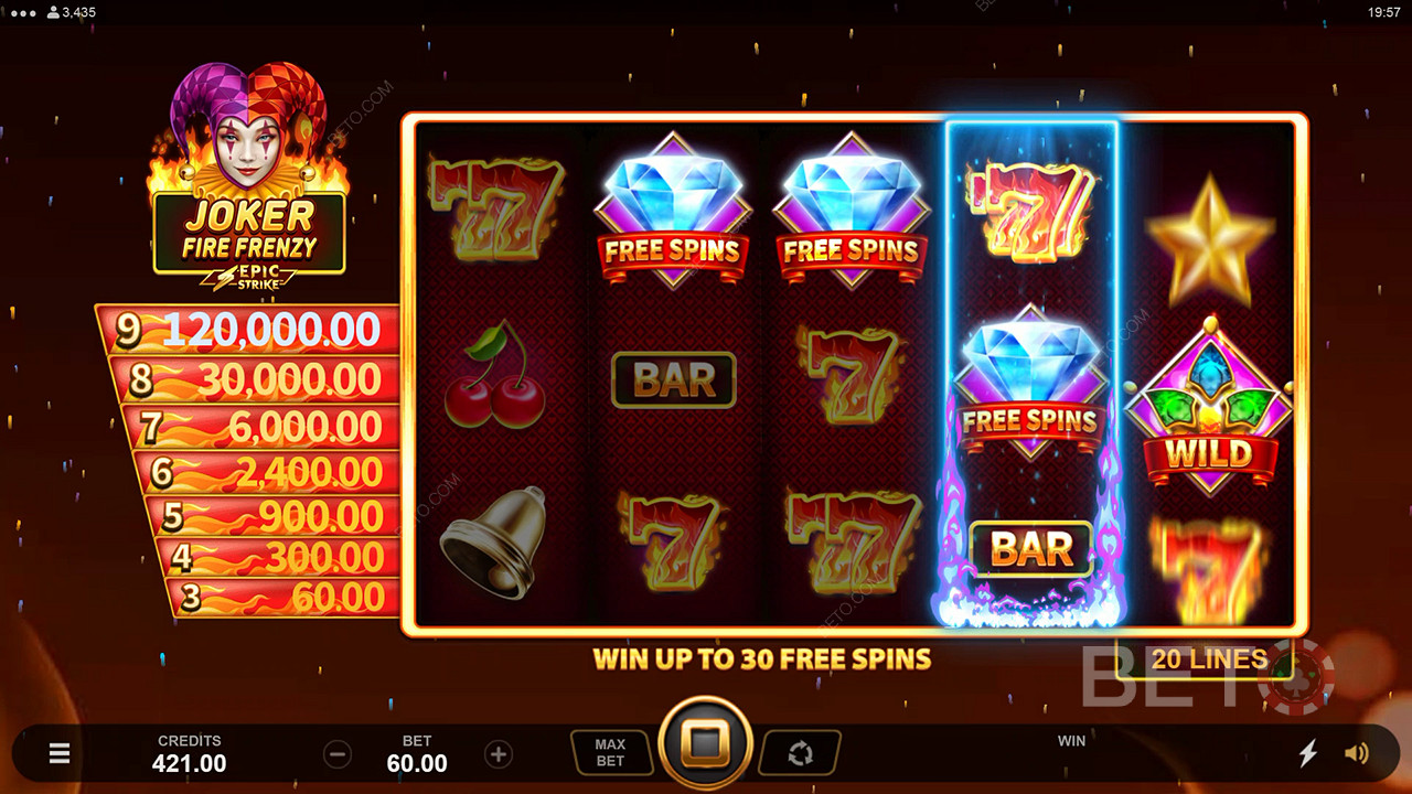 Joker Fire Frenzy 無料プレイ