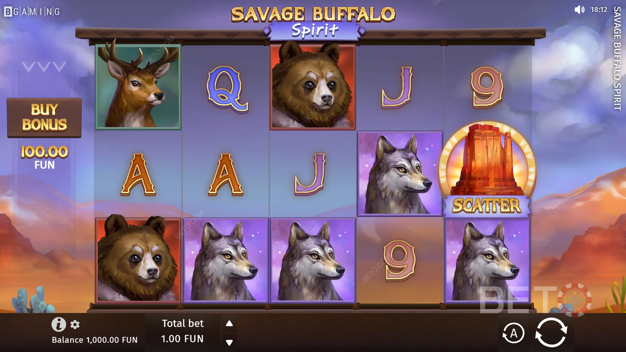 Savage Buffalo Spirit 無料プレイ