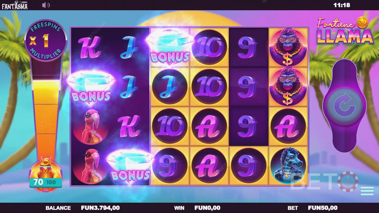 Fortune Llama 無料プレイ