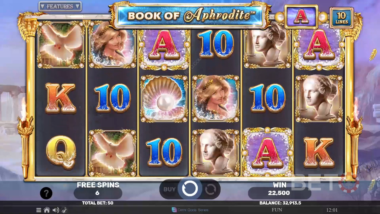 アフロディーテの黄金時代：BETO Slotsレビュー