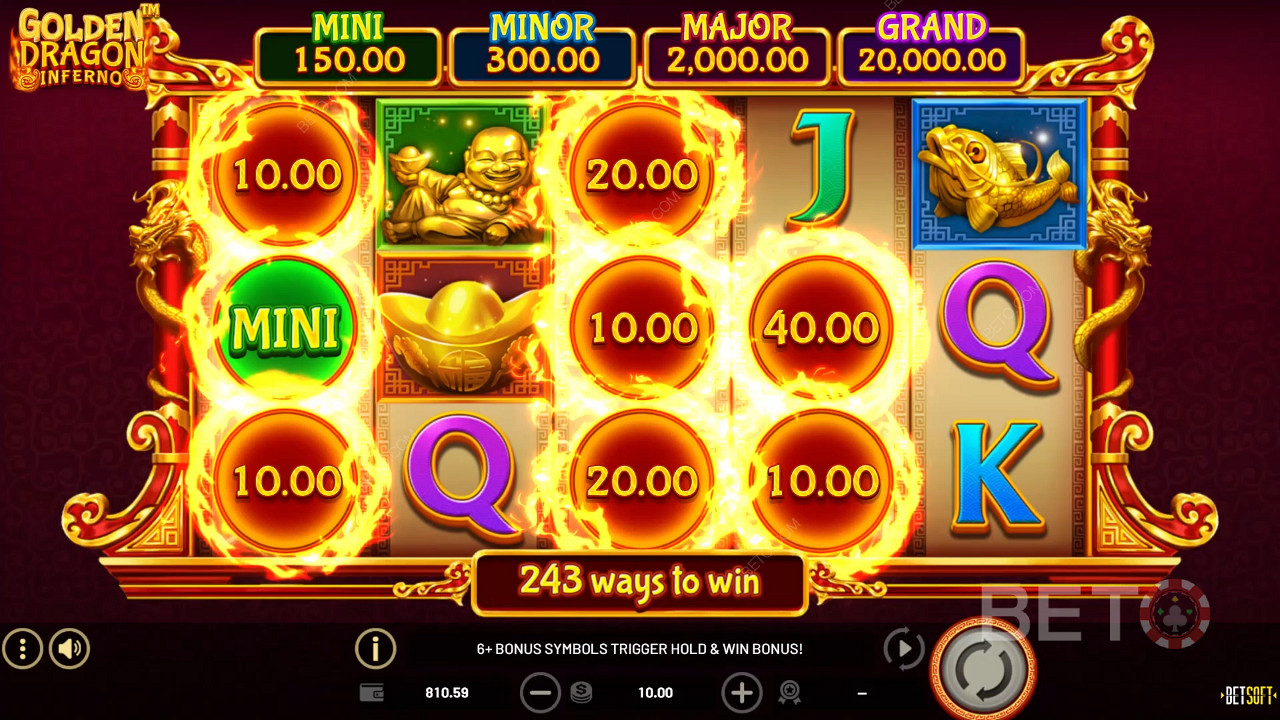 Golden Dragon Inferno 無料プレイ