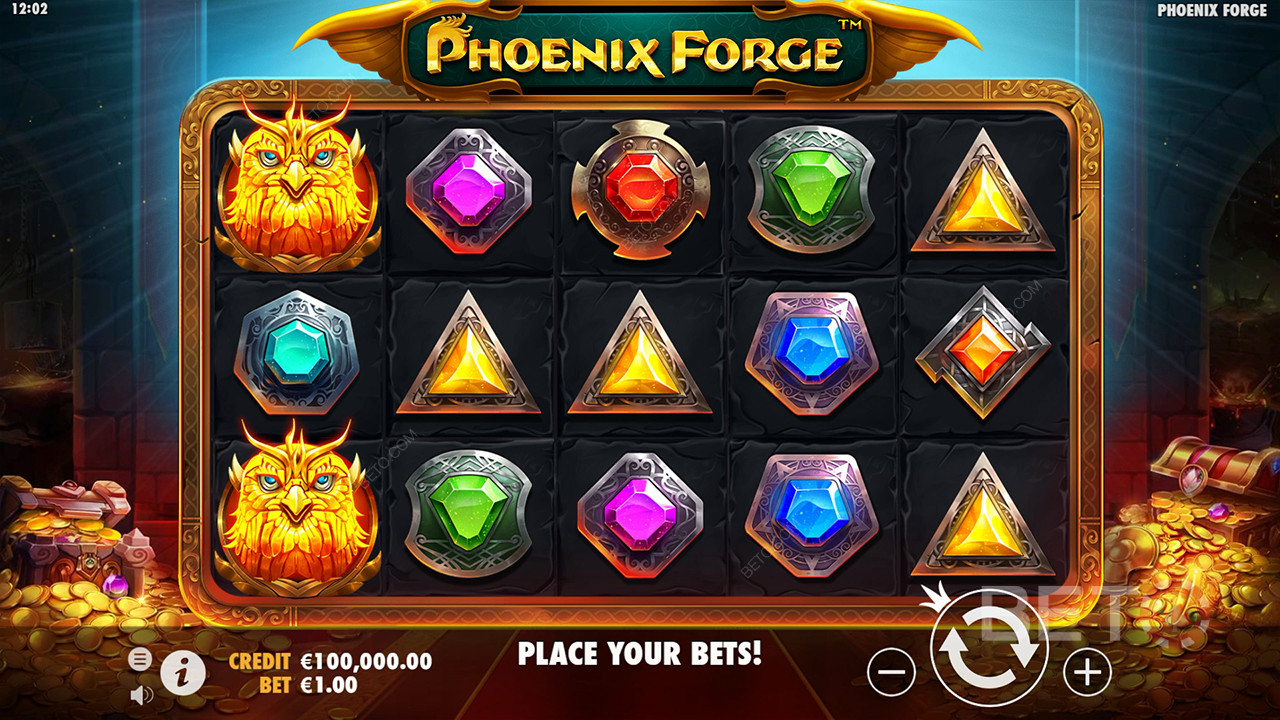 Pragmatic PlayのPhoenix Forgeの遊び方