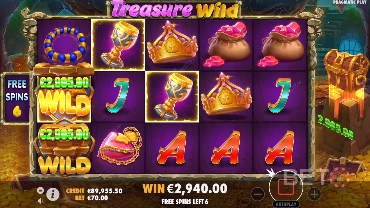 Treasure Wild 無料プレイ