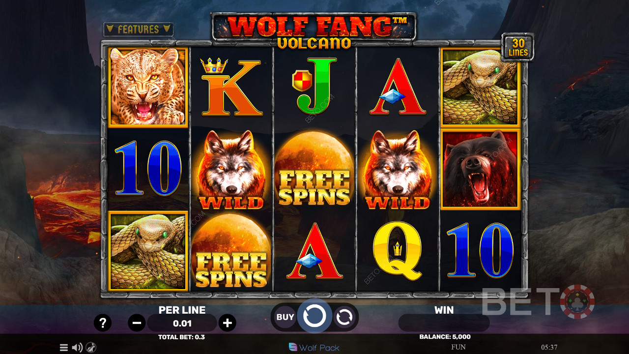 Wolf Fang - Volcano 無料プレイ