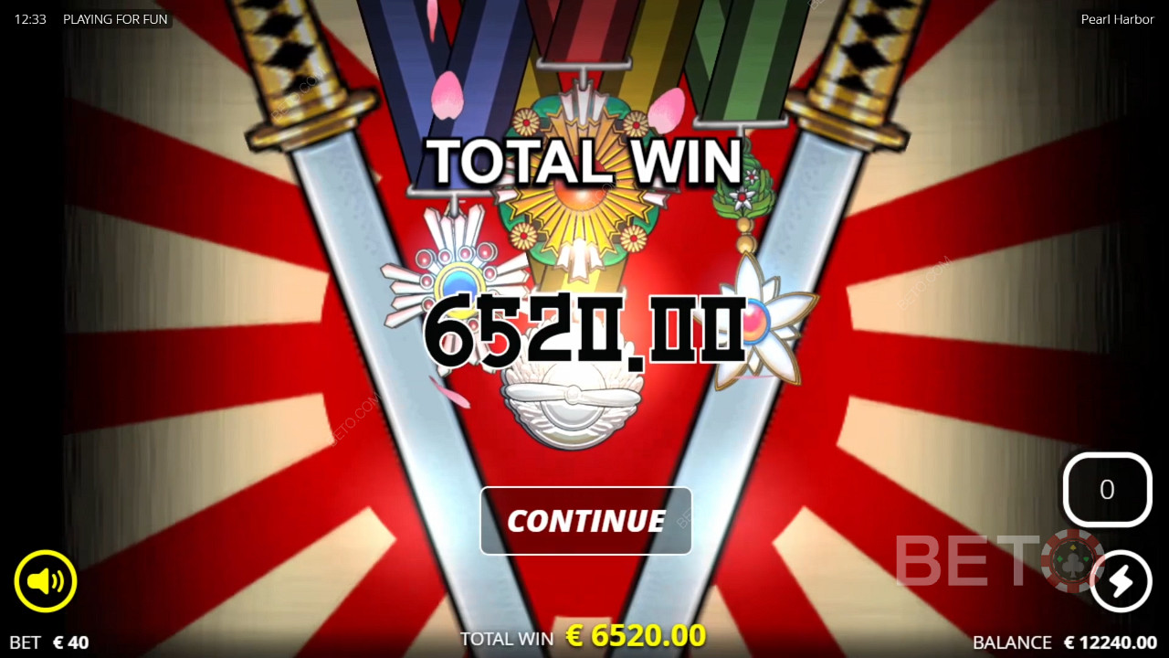 パールハーバースロットで最大41,127倍の配当を獲得！