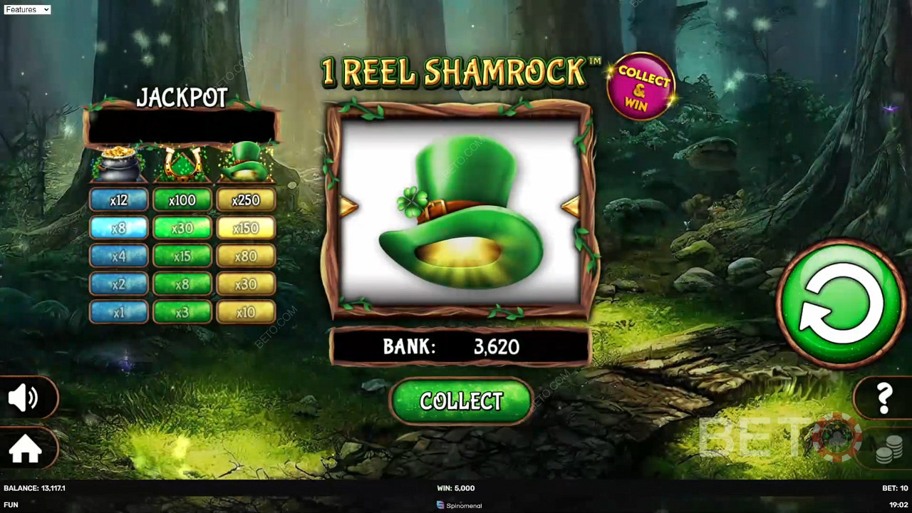 1 Reel Shamrock 無料プレイ