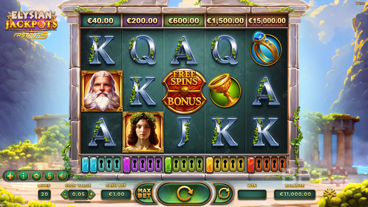 Elysian Jackpots 無料プレイ