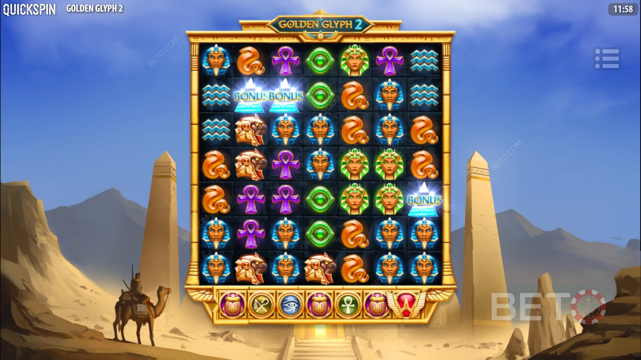 Golden Glyph 2 無料プレイ