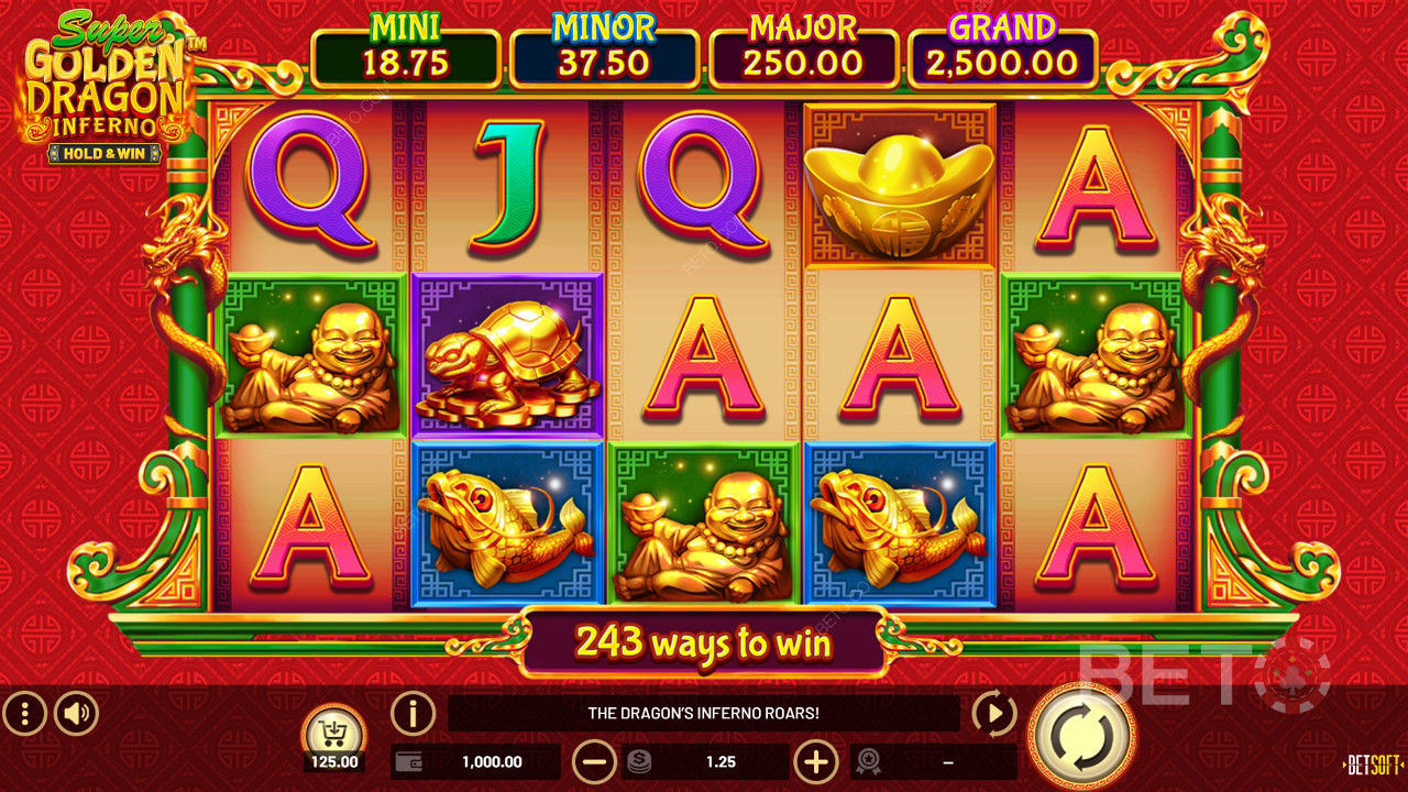 Super Golden Dragon Inferno  無料プレイ