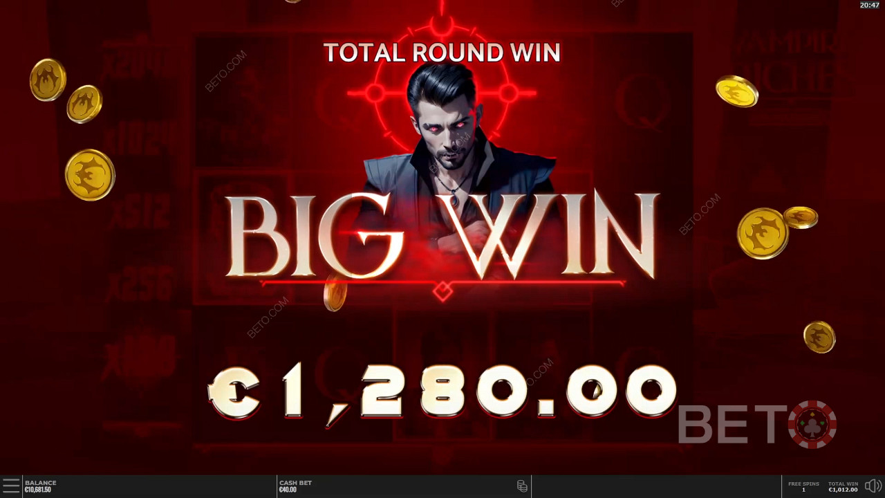 吸血鬼の富！DoubleMaxスロットで最大25,000倍の配当を狙え