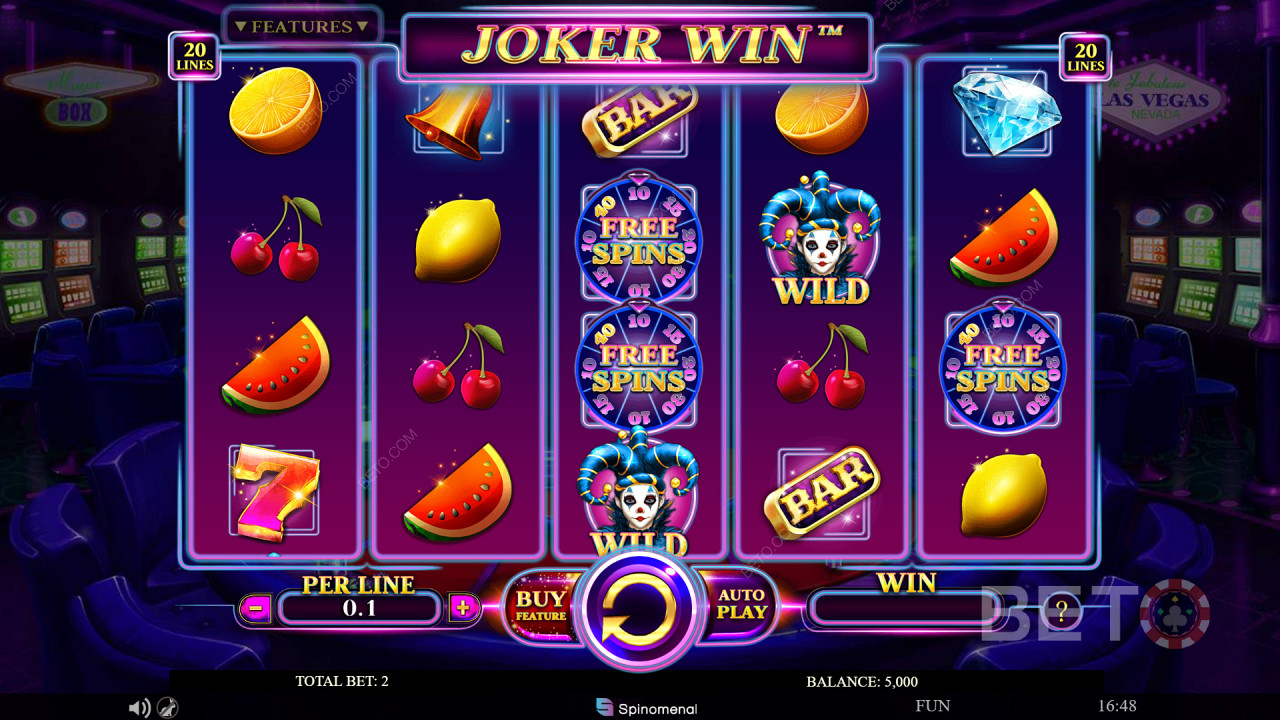 Joker Win 無料プレイ