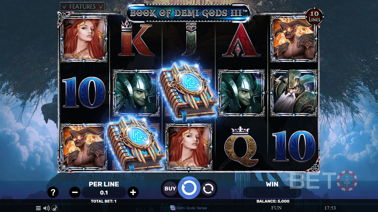 Book of Demi Gods III 無料プレイ