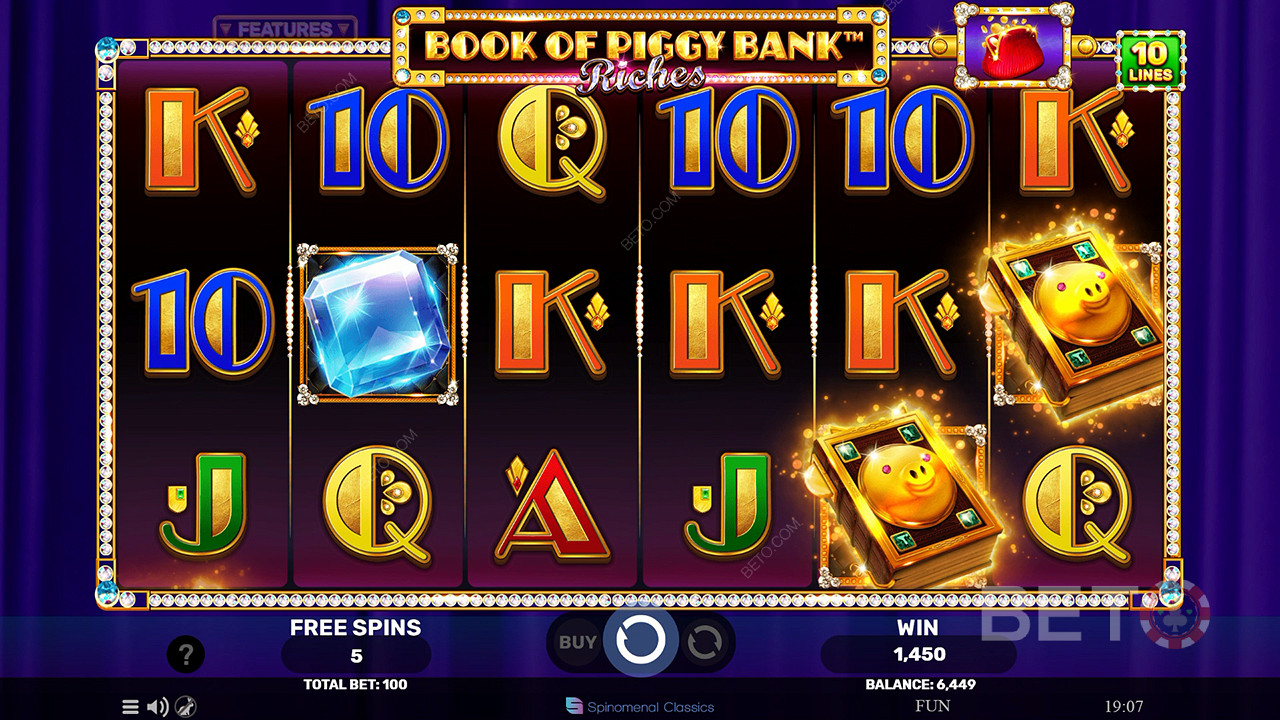 Book Of Piggy Bank - Riches 無料プレイ