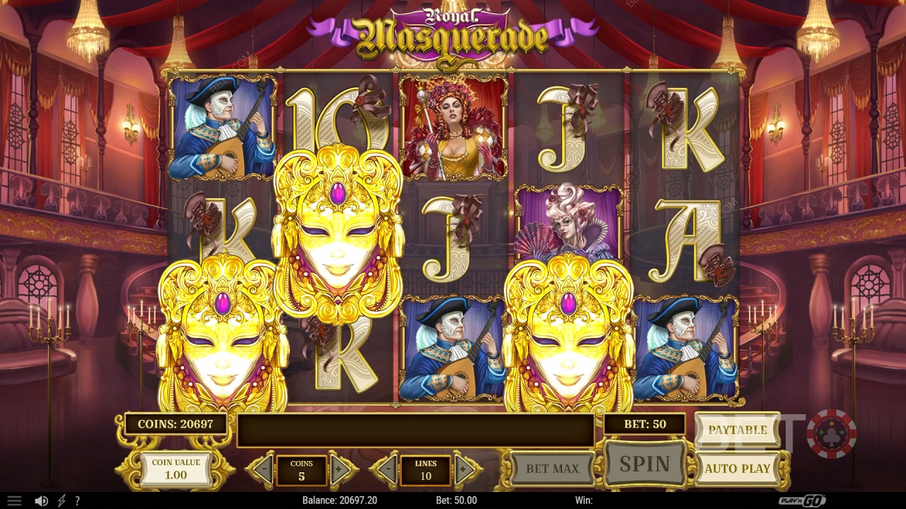 Royal Masquerade (Play'n Go)  無料プレイ
