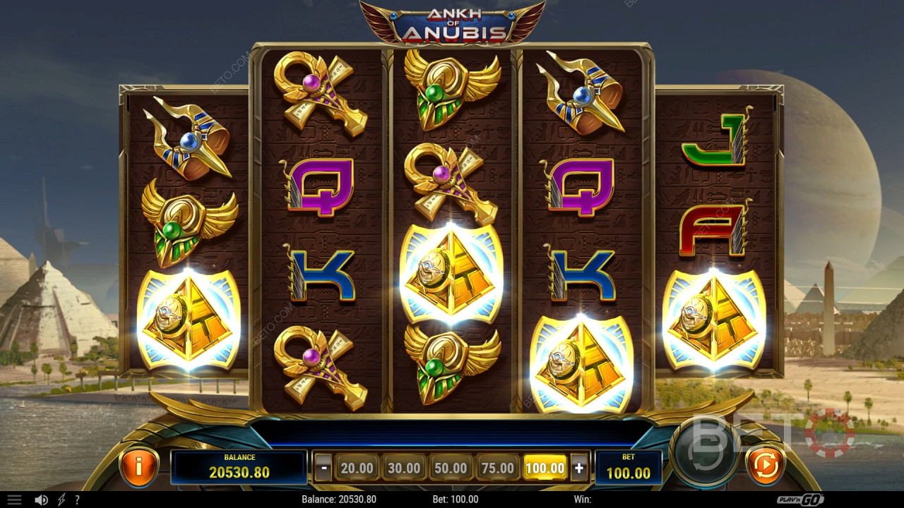 Ankh of Anubis 無料プレイ