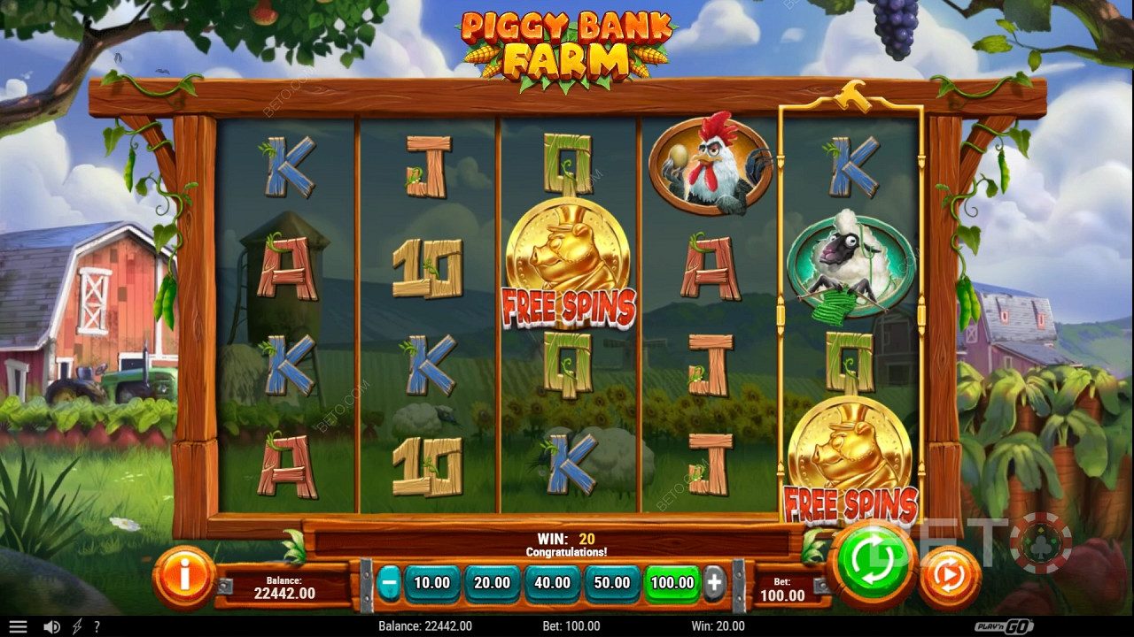 Piggy Bank Farm 無料プレイ