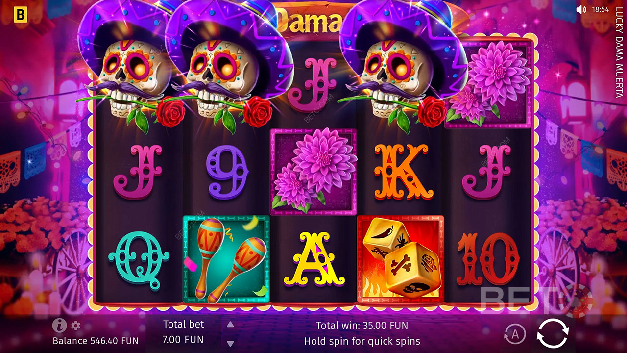 Lucky Dama Muerta 無料プレイ