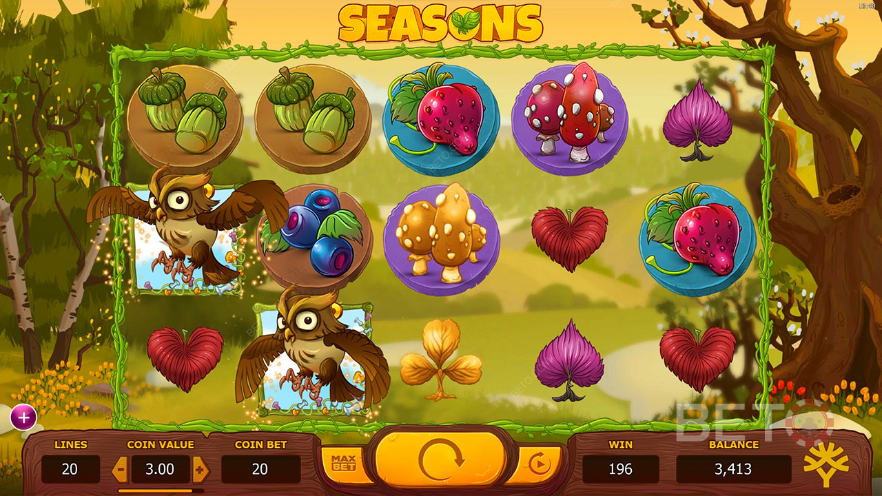 Seasons (Yggdrasil)  無料プレイ