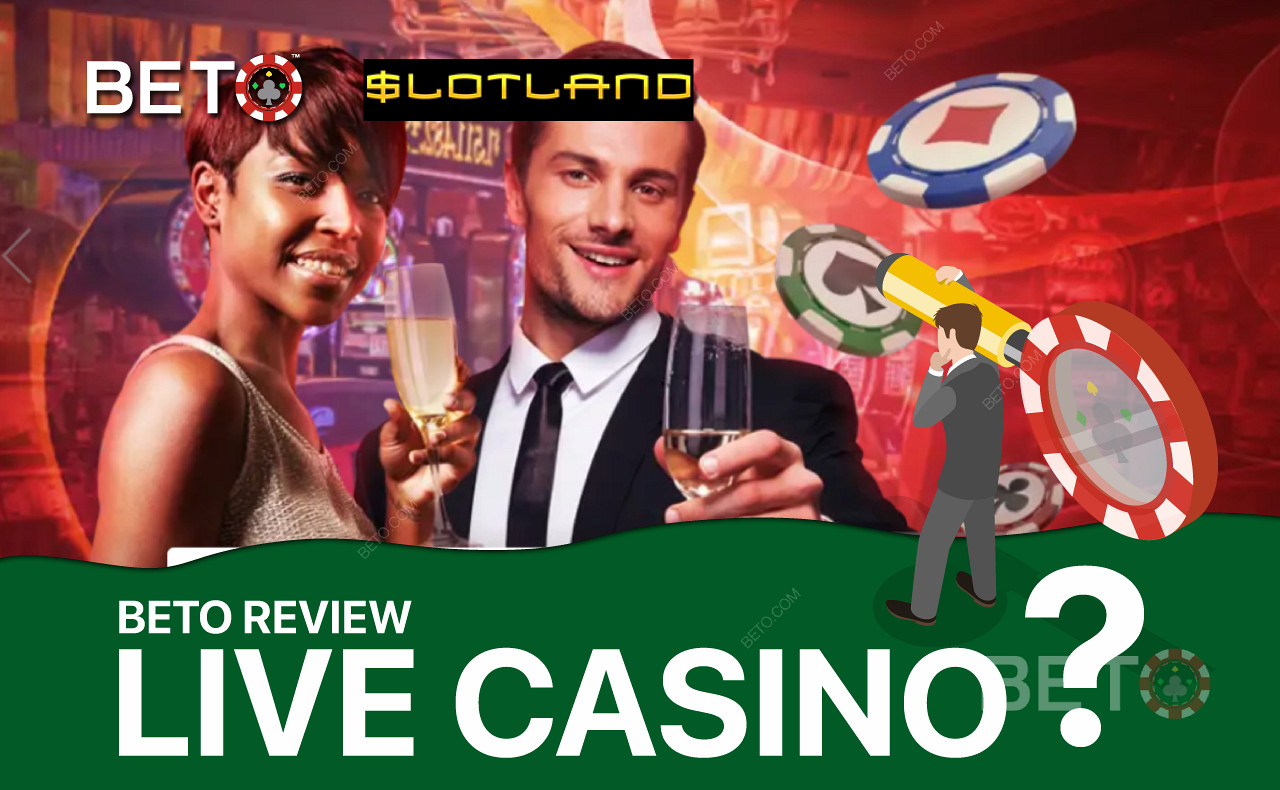残念ながら、Slotlandはライブカジノゲームを提供していない。
