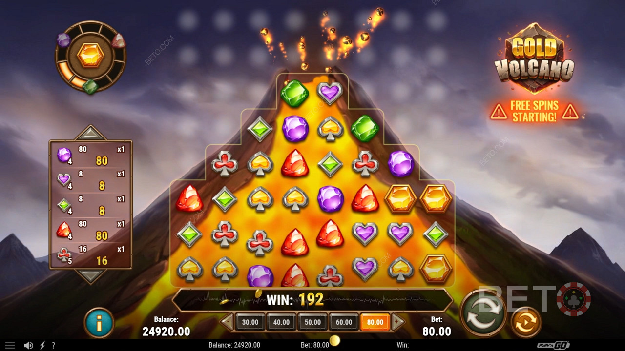 Gold Volcano 無料プレイ