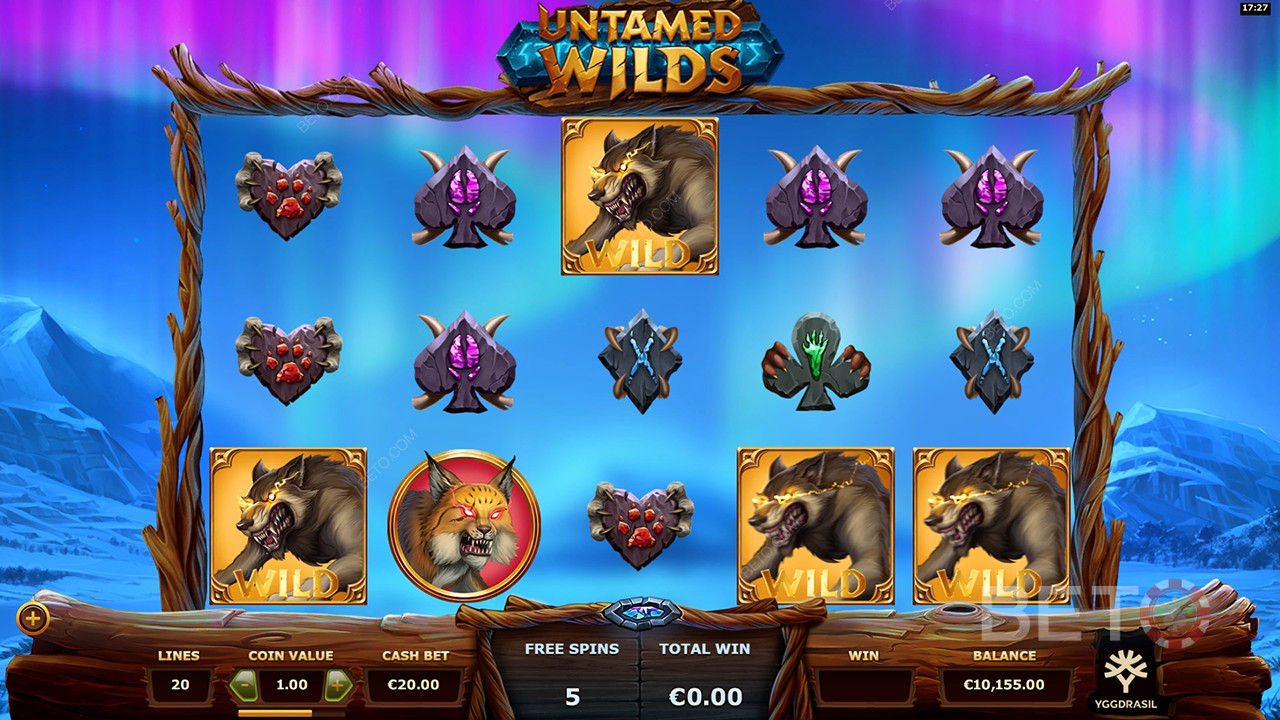 野生の魅力：BETOスロットで「Untamed Wilds」を体験
