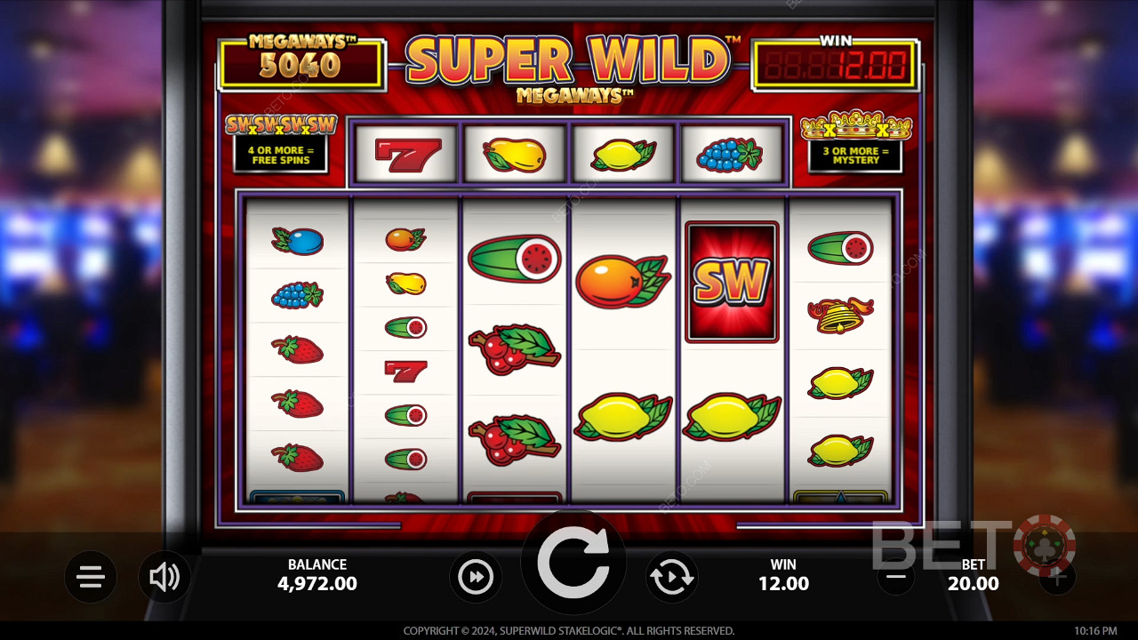 Super Wild Megaways 無料プレイ