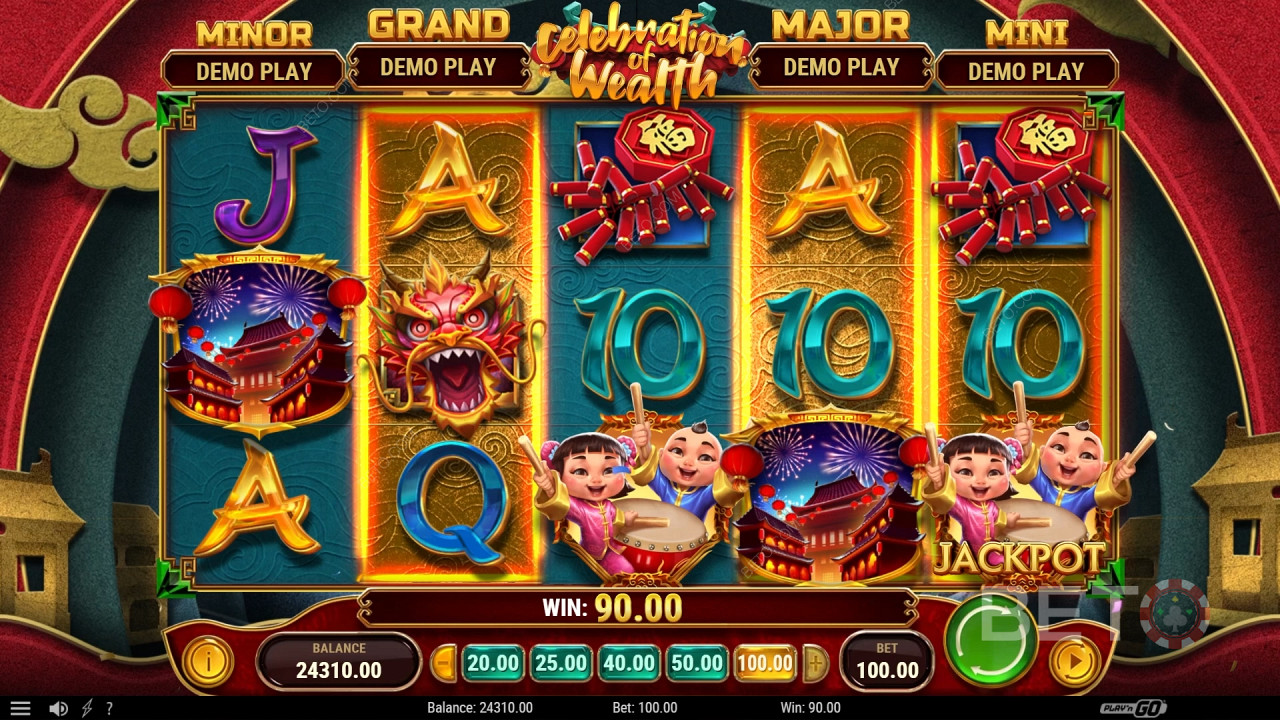 Celebration of Wealth 無料プレイ