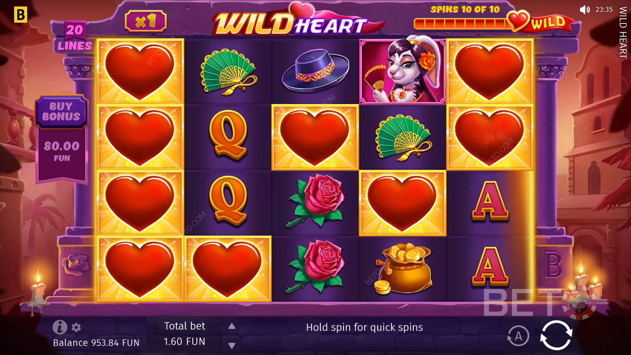 Wild Heart 無料プレイ
