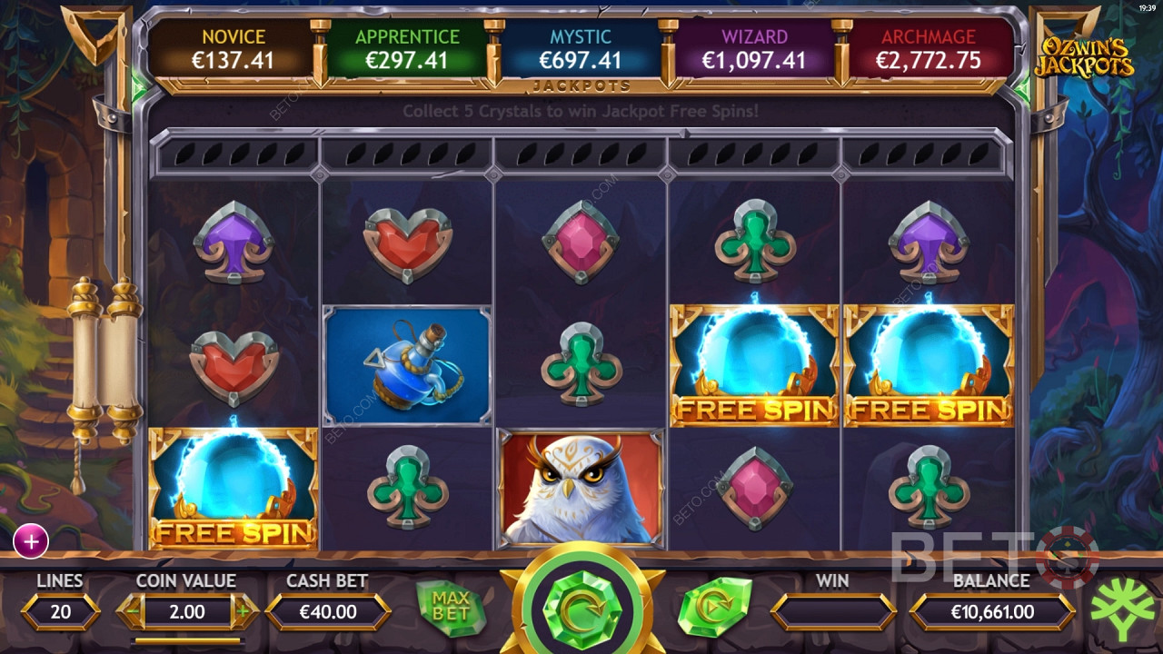 Ozwin's Jackpots 無料プレイ