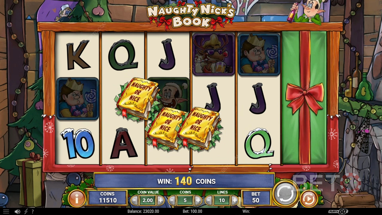 Naughty Nick’s Book  無料プレイ