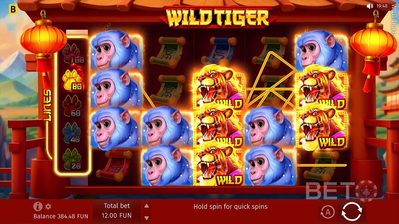 Wild Tiger 無料プレイ