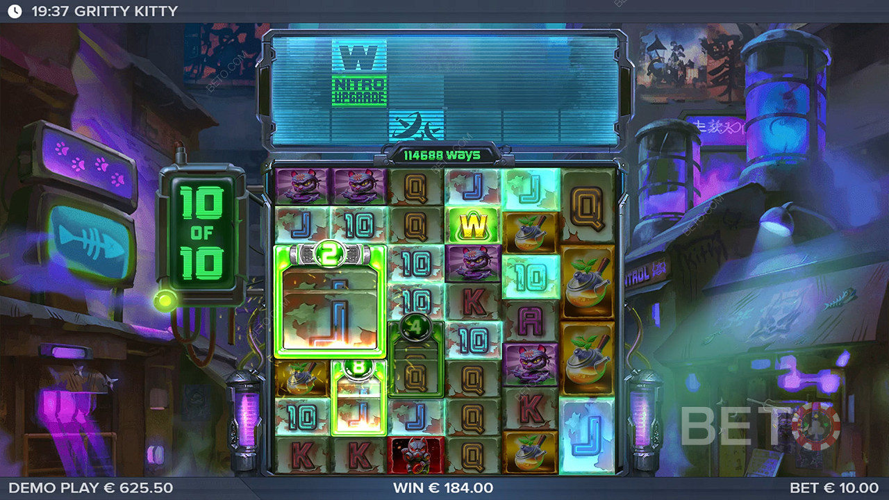 Gritty Kitty of Nitropolis 無料プレイ