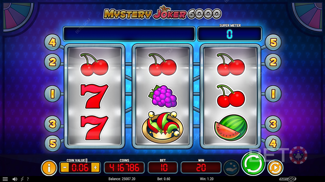 ミステリージョーカー6000: 回す価値のあるスロット？