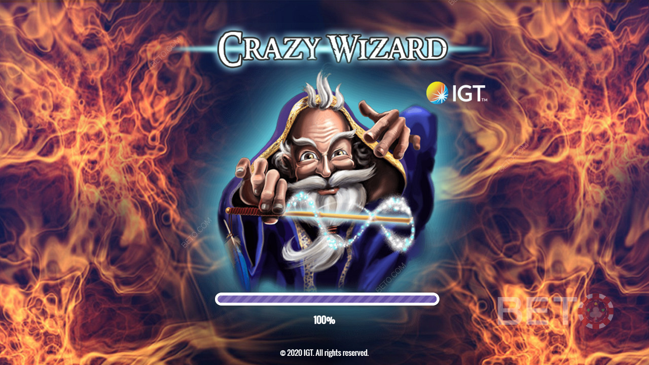 魔法使いと魔術の世界へ -IGTのスロット「Crazy Wizard