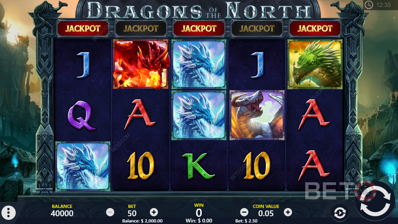 Dragons of the North 無料プレイ