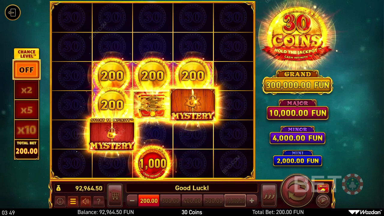 30 Coins 無料プレイ