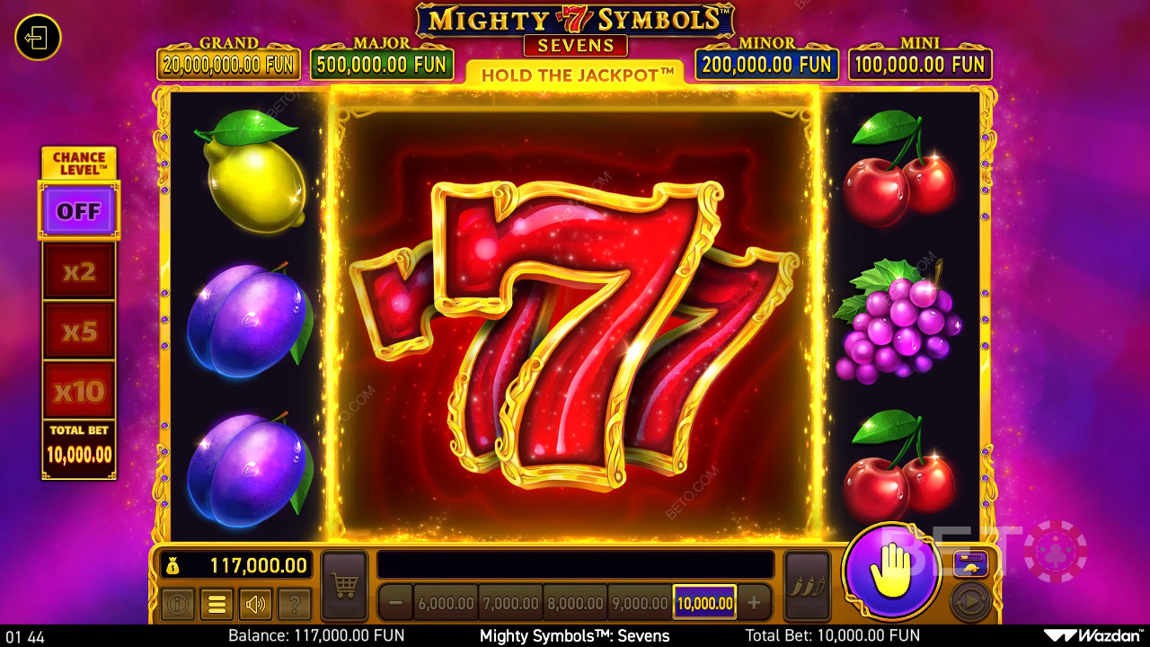 BETO Slots: 7の強力シンボルレビュー