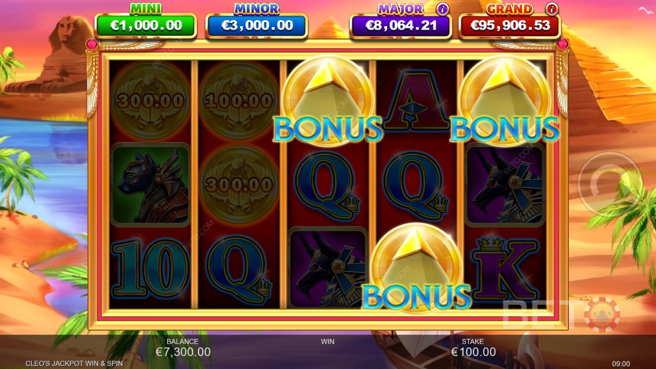 クレオのジャックポットスピン：BETO Slotsレビュー