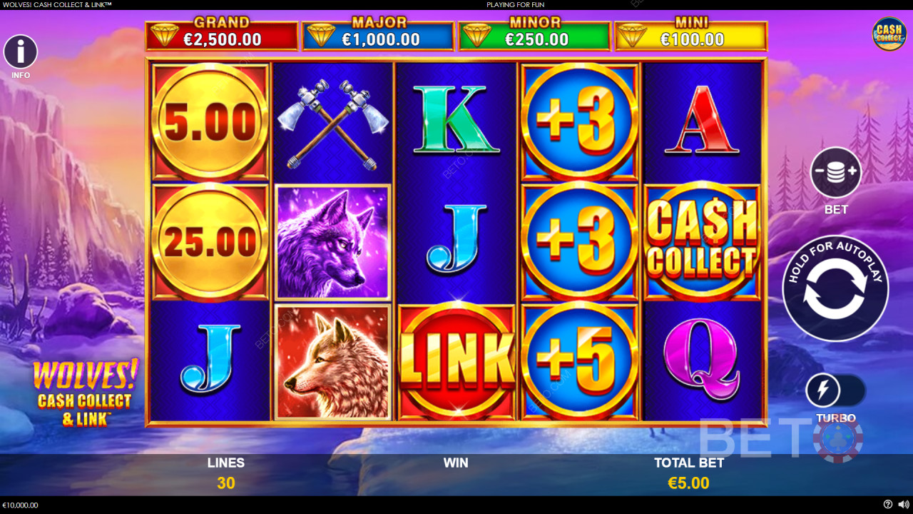 Wolves! Cash Collect & Link: 回す価値のあるオンラインスロット？