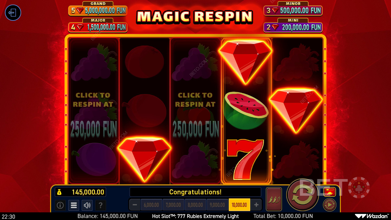 ホットスロット：777ルビーの極上体験 - BETO Slots