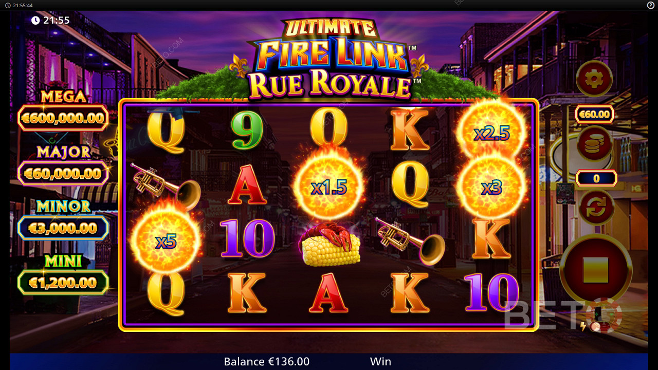 Ultimate Fire Link Rue Royale 無料プレイ